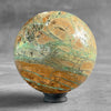 Wonderful Green Smithsonite Sphere on a Custom Stand PS/529