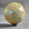 Wonderful Green Smithsonite Sphere on a Custom Stand PS/529