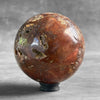 Wonderful Sphere of Red Jasper with a Custom Stand PS/532