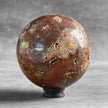 Wonderful Sphere of Red Jasper with a Custom Stand PS/532