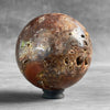 Wonderful Sphere of Red Jasper with a Custom Stand PS/532