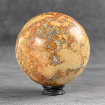 Wonderful Maligano Jasper Sphere on a Custom Stand PS/540