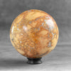 Wonderful Maligano Jasper Sphere on a Custom Stand PS/540