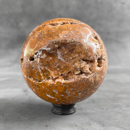 Wonderful Sphere of Red Jasper with a Custom Stand PS/544