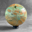 Wonderful Green Smithsonite Sphere on a Custom Stand PS/561