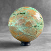 Wonderful Green Smithsonite Sphere on a Custom Stand PS/561