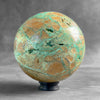 Wonderful Green Smithsonite Sphere on a Custom Stand PS/561