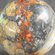 Wonderful Maligano Jasper Sphere on a Custom Stand PS/570