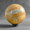 Wonderful Maligano Jasper Sphere on a Custom Stand PS/557