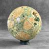 Wonderful Green Smithsonite Sphere on a Custom Stand PS/559