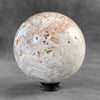 A Beautiful Lace Agate Sphere on a Custom Stand PS/564