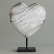 Wonderful Petrified Wood Heart-Shaped on a Custom Stand PWH/131