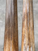 Pair of Natural Tusks on Stand – Rustic Tribal Decor, Bone Sculpture, African Style Accent - Tusk,A/043