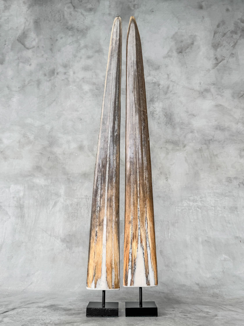 A Pair of Tusks on stand  | Tusk,A/042