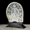 Carved Mother of Pearl Shells Ganesha Carving ToS,A/028