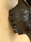 Black Carved Buffalo Skulls with Fern motif | Skull,A/174