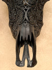 Bull Skull Carved Star Mandala - Skull,A/148