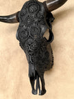 Bull Skull Carved Star Mandala - Skull,A/148