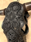 Bull Skull Carved Star Mandala - Skull,A/148