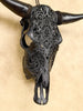 Bull Skull Carved Tradbal - Skull,A/147