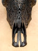 Bull Skull Carved Fern - Skull,A/146