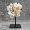 Beautiful Quartz Crystal cluster on a custom stand CC/040