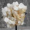 Beautiful Quartz Crystal cluster on a custom stand CC/040