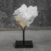 Beautiful Quartz Crystal cluster on a custom stand CC/007