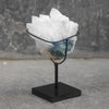 Beautiful Quartz Crystal cluster on a custom stand CC/007