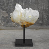 Beautiful Quartz Crystal cluster on a custom stand CC/006