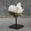 Beautiful Quartz Crystal cluster on a custom stand CC/006