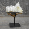 Beautiful Quartz Crystal cluster on a custom stand CC/006