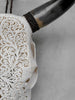 Bull Skull Carved Fern - Skull,A/151