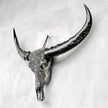 Caved Waterbuffalo Skulls with Ketimun Lotus Carving Skull,A/181