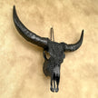 Black Carved Buffalo Skulls with Flower Mandala motif | Skull,A/187