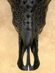 Caved Waterbuffalo Skulls with Infinity Carving Skull,A/169