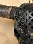 Caved Waterbuffalo Skulls with Infinity Carving Skull,A/169