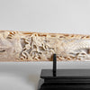 Carved Tusks 22/EX/516 Carving Dragon phoenix