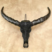 Caved Waterbuffalo Skulls with Flower Mandala Garis Carving Skull,A/167