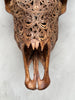 Cow & Horns Carved Badong - Skull,A/039