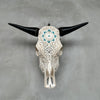 Bull Skull Carved Star Mandala - Skull,A/049