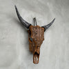 Cow & Horns Carved Infinity - Skull,A/035