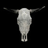 Bull Skull Carved Indian - Skull,A/153