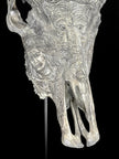 Bull Skull Carved Indian - Skull,A/153