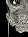 Bull Skull Carved Indian - Skull,A/153