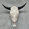 Bull Skull Carved Merak - Skull,A/050