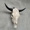 Bull Skull Carved Merak - Skull,A/050