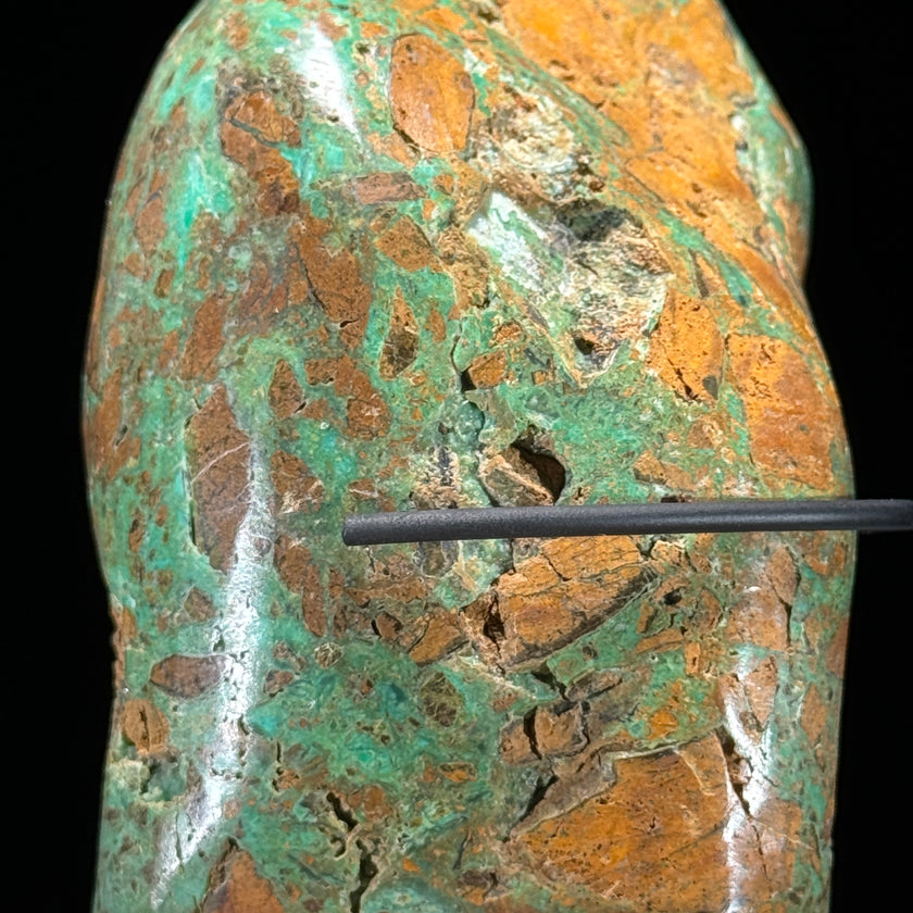 Stone Freeform green smithsonite-T2/295