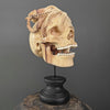 Tamarind Wood Skull with Carved Tentacles - 6A/098