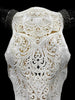 Bull Skull Carved Mandala Boho - Skull,A/149